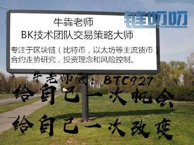 【牛犇老师】为币圈投资者免费单独指导教学，到底图什...