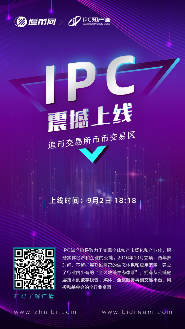 币币交易区上线IPC并举办净买入交易大赛