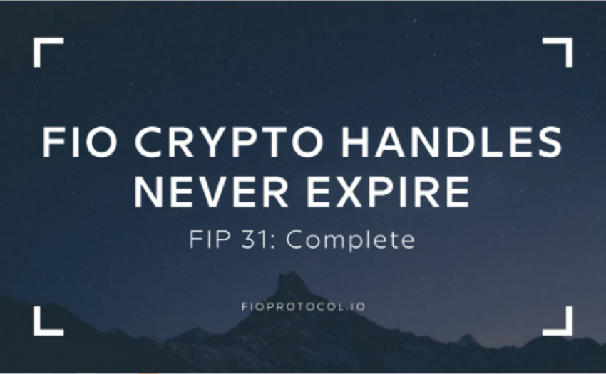 FIO基金会：域名注册后将永久免费