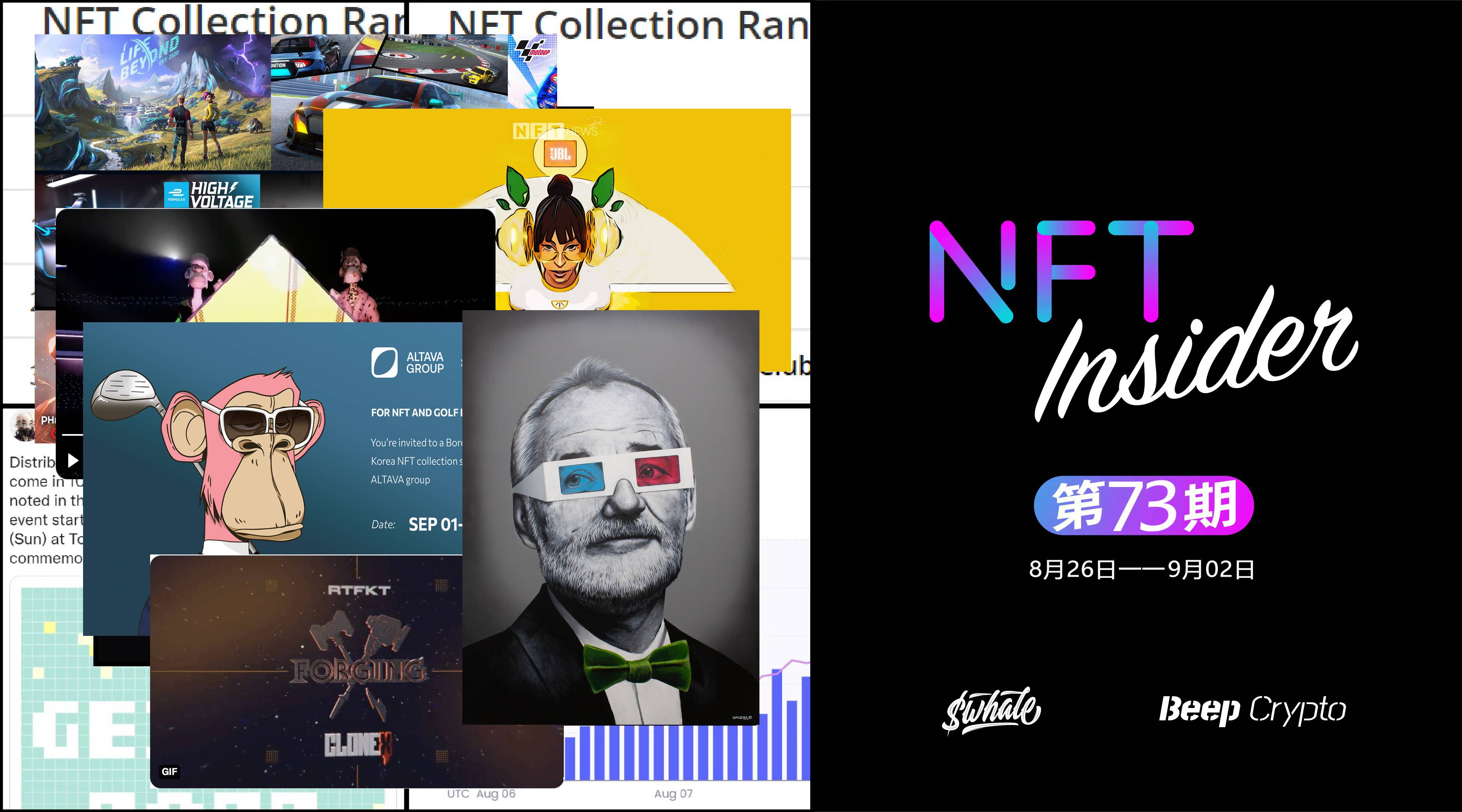 NFT Insider #73：淡马锡将领投Animoca Brands新一轮1亿美元融资。