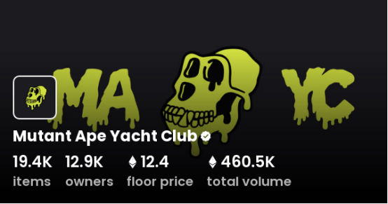 Mutant Ape Yacht Club：猿猴宇宙重要成员