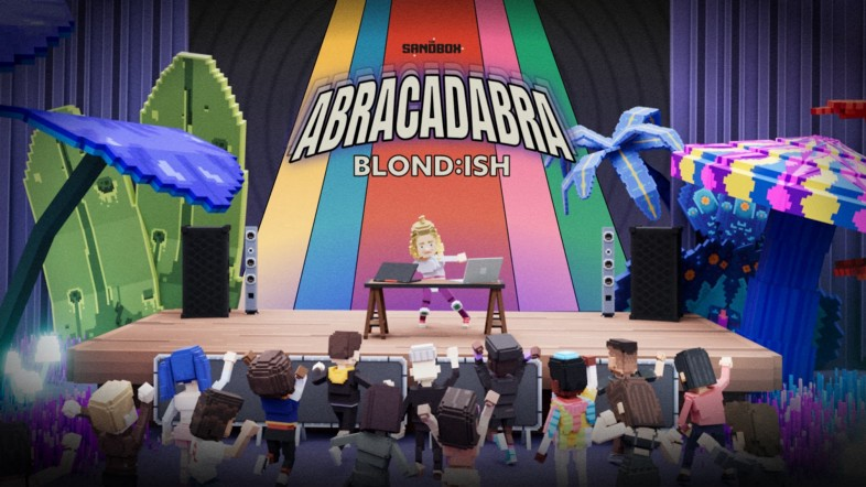 The Sandbox 推出 BLOND:ISH 的 ABRACADABRA，一场迷幻的限时音乐会体验