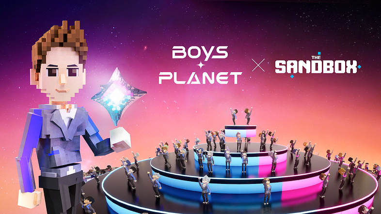 在 The Sandbox 的「BOYS PLANET」元宇宙中与你的男孩们见面吧！
