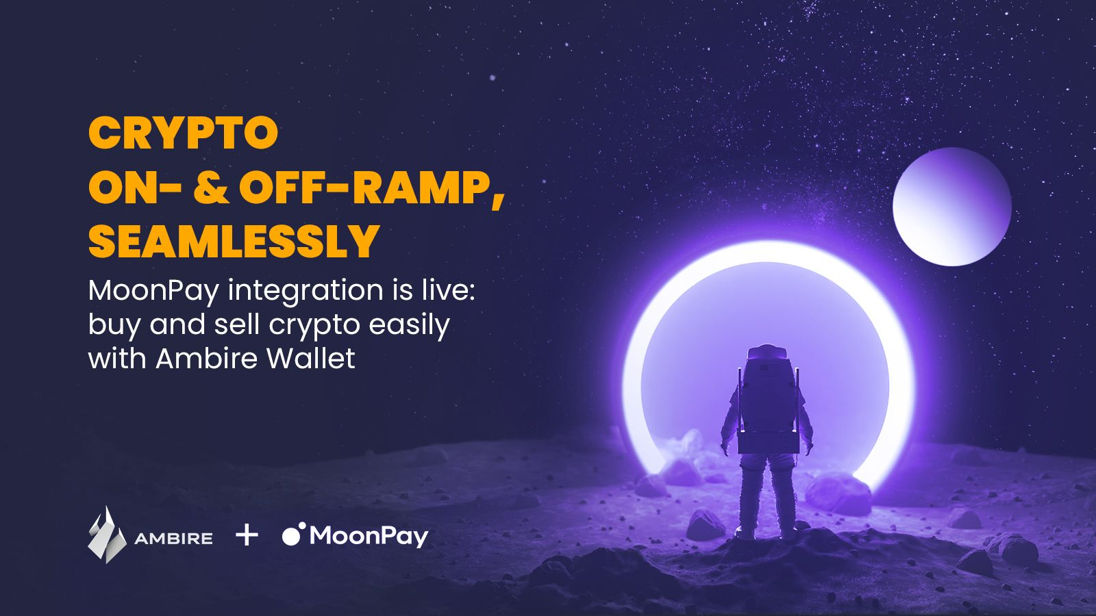 Ambire 集成 MoonPay，轻松实现加密货币交易