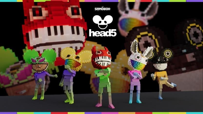 Head5 进入 The Sandbox 元宇宙