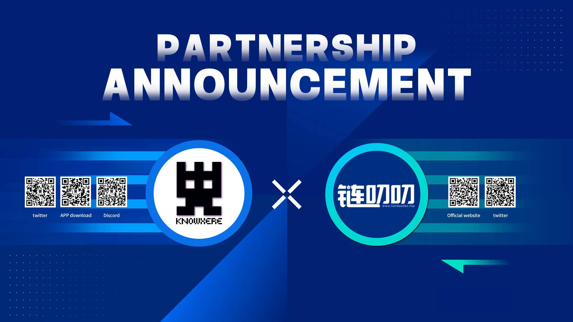 区块链垂直视频平台KnowHere与链叨叨财经达成战略合作，共创Web3内容新模式