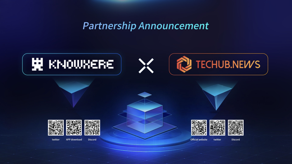 KnowHere与Techub.NEWS达成战略合作，互利共赢共建Web3内容生态