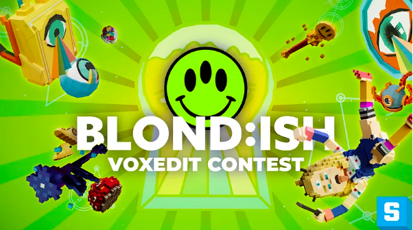 BLOND:ISH VoxEdit 创作大赛来啦！