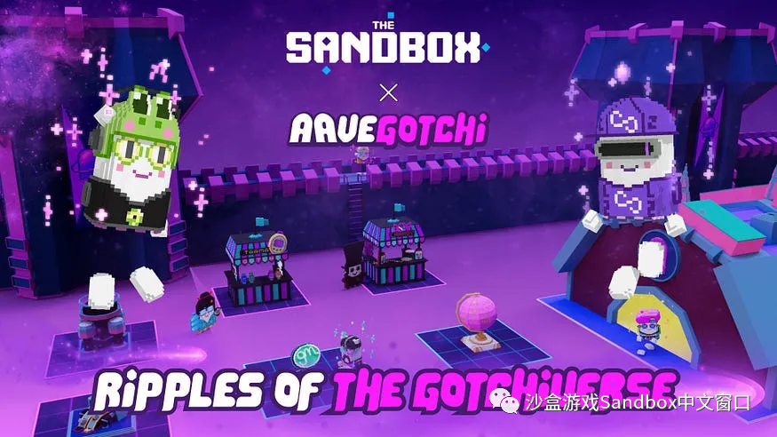Aavegotchi DAO 在 The Sandbox 中大放异彩