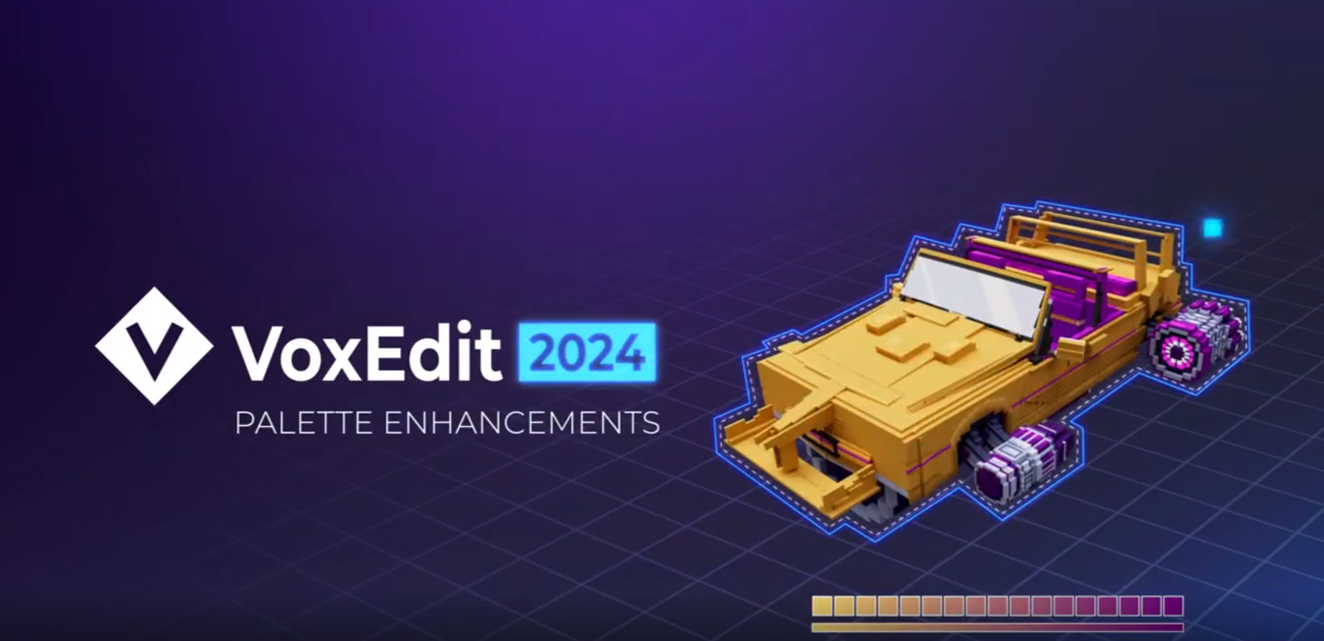 通过我们最新的 VoxEdit 更新提升您的创造力
