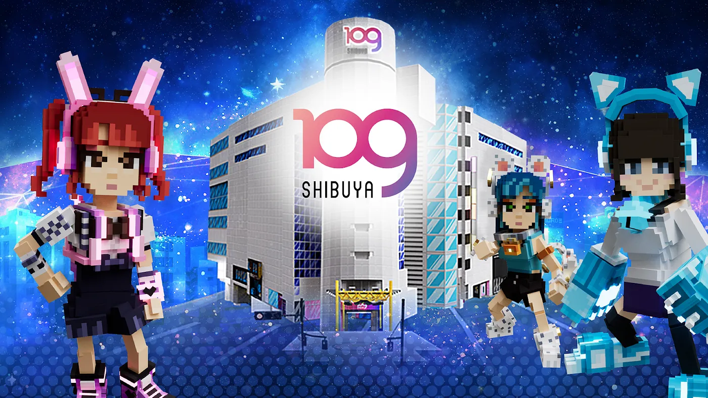 The Sandbox 新品发布｜SHIBUYA 109 涩谷可穿戴收藏品 Vol.2