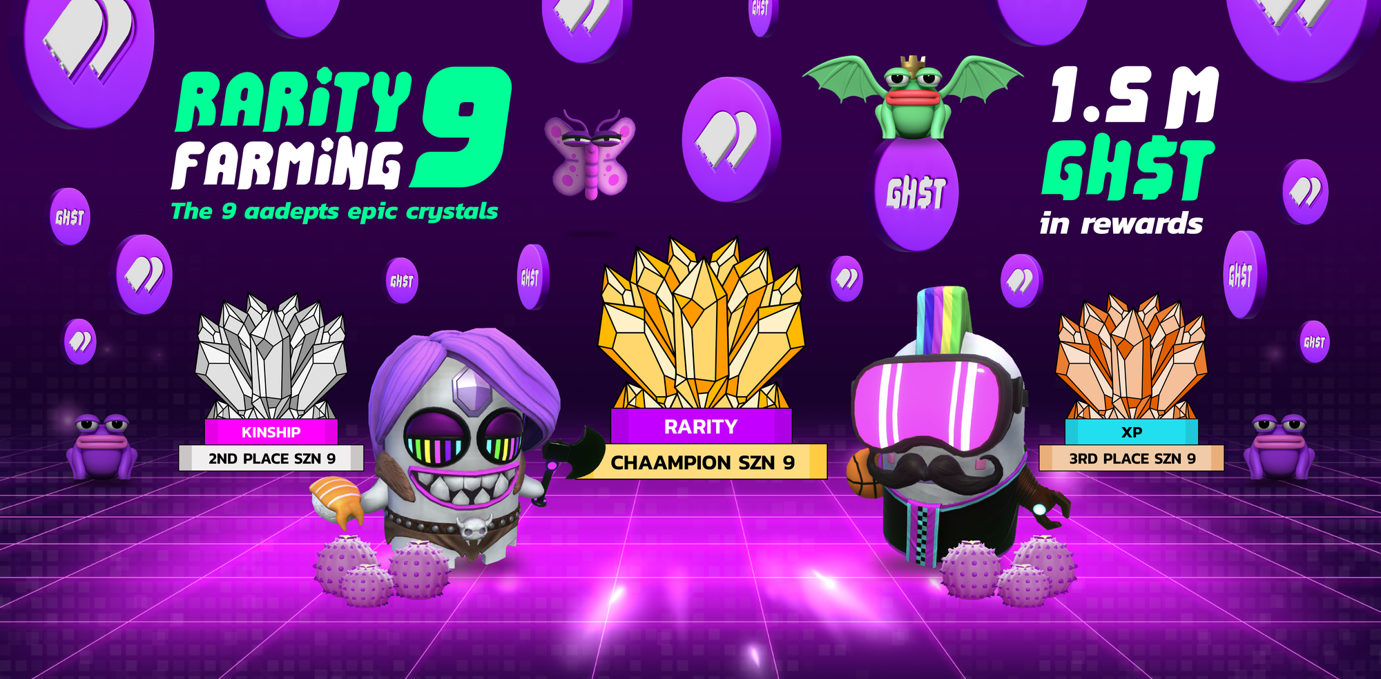 释放你的 Gotchi - 新一轮稀有度挖矿开始了！