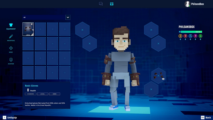 The Sandbox 游戏制作教程第 4 章｜使用装备制作游戏，触发独特互动