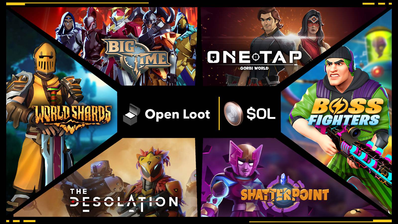 Web3游戏先锋 Big Time Studios 重磅推出 $OL 代币，赋能 Open Loot 游戏平台