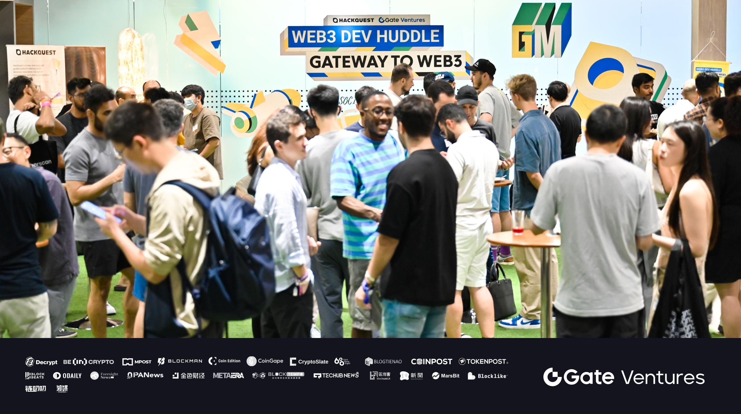 聚焦 Web3 创新：Gate Ventures 和 HackQuest 于曼谷举办开发者大会，共绘去中心化生态前景